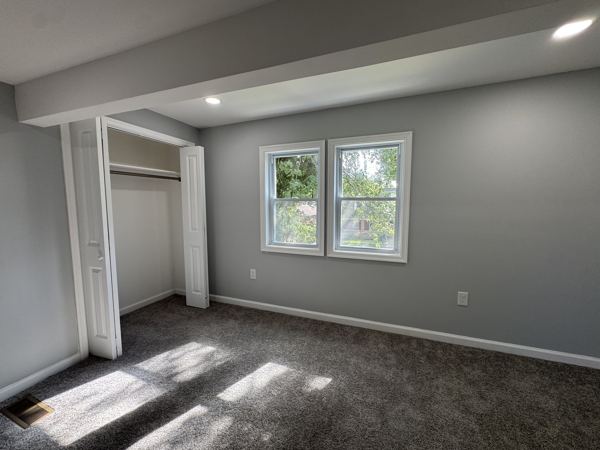 Same upper-level bedroom: closet