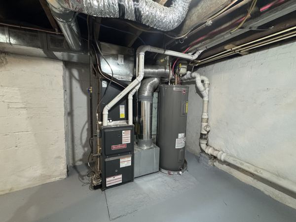 New HVAC and water heater
